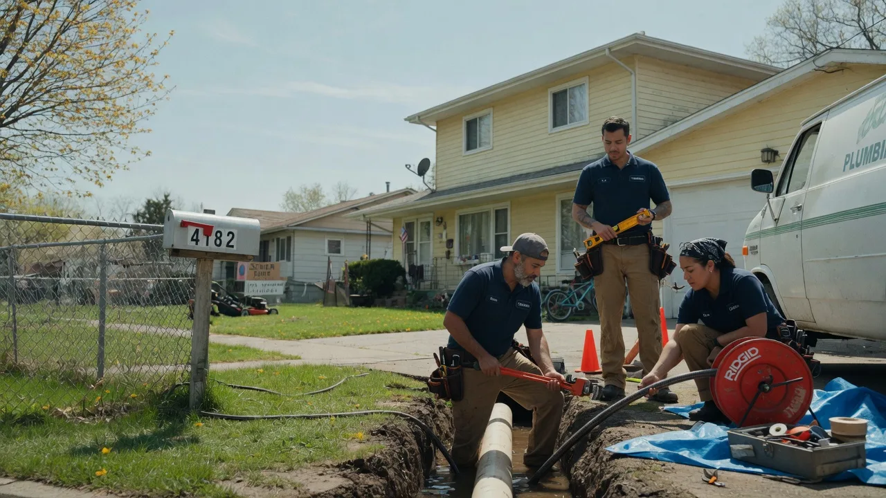 Gas Line Repair in Three Oaks, MI near me